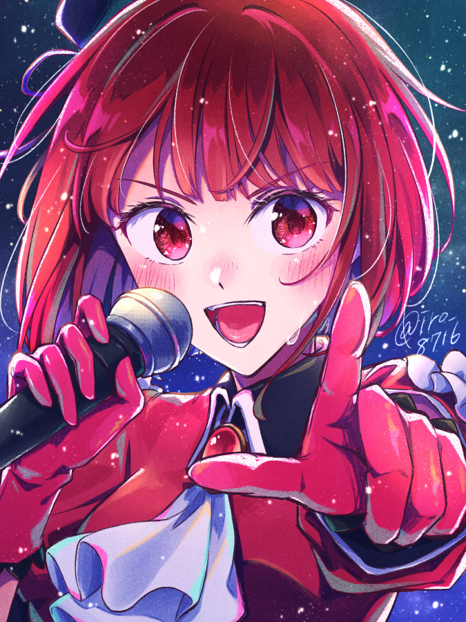 arima kana (oshi no ko) drawn by tsukisaka_iro
