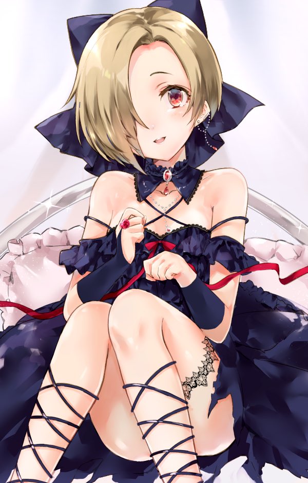 shirasaka koume (idolmaster and 1 more) drawn by sagara_ai
