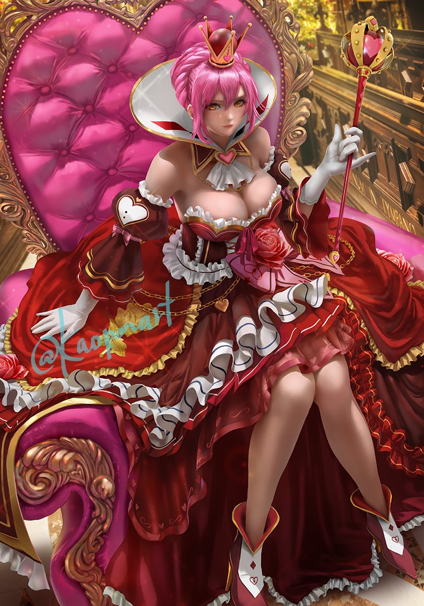 sara valestein (eiyuu densetsu and 3 more) drawn by kaopon