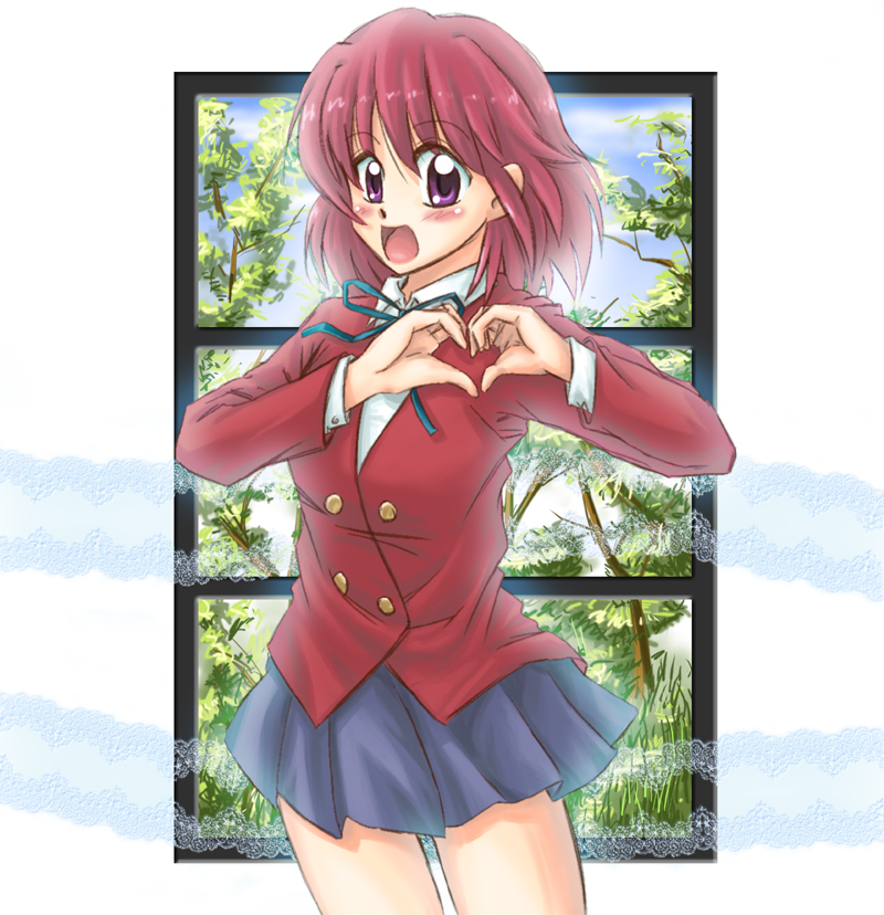 kushieda minori (k-on! and 1 more) drawn by san-pon