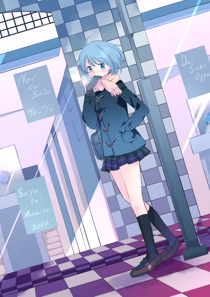 miki sayaka (mahou shoujo madoka magica) drawn by momoko_(palemon)