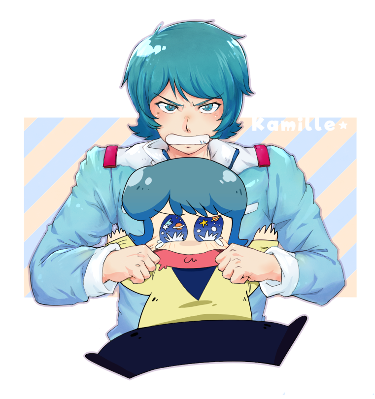 kamille bidan (gundam and 2 more) drawn by roneo