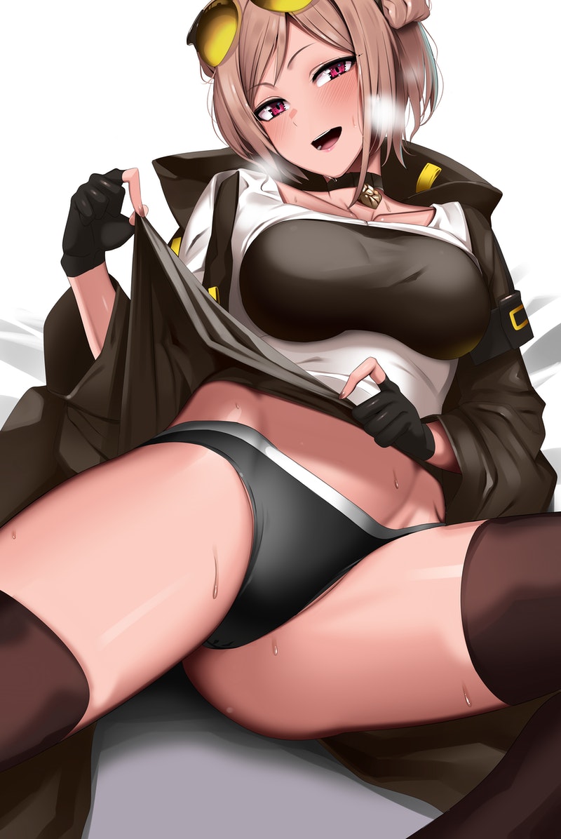 p90 (girls' frontline) drawn by doko_tetora