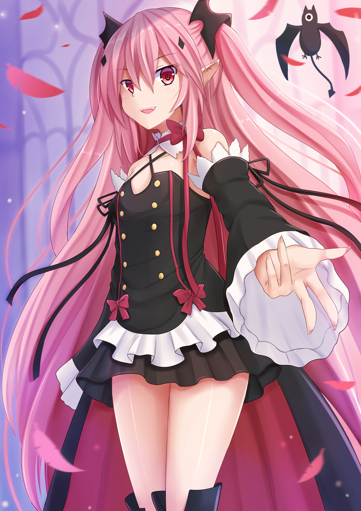 Krul Tepes And Arukanu Owari No Seraph Drawn By Kazenokaze