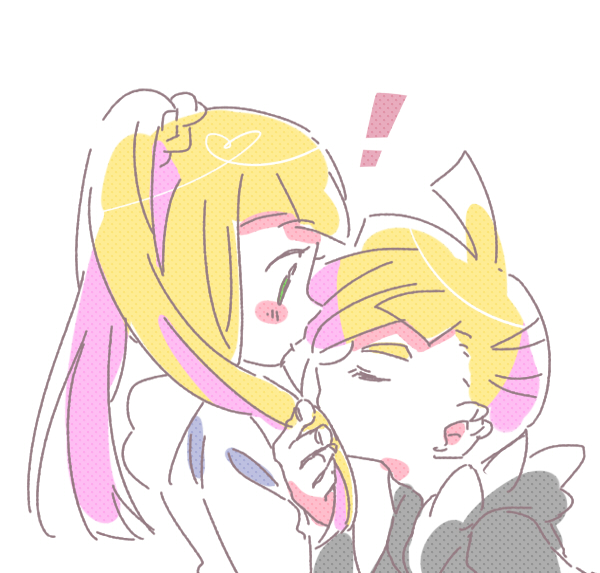 lillie and gladion (pokemon and 2 more) drawn by ukata