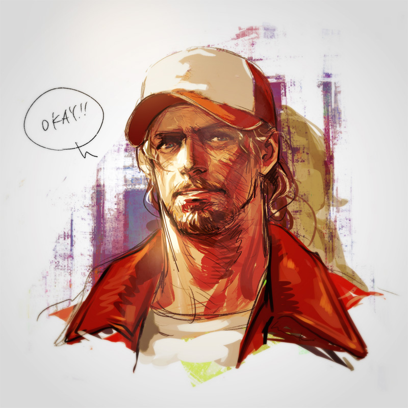 terry bogard (the king of fighters and 1 more) drawn by hiroaki_(kof)