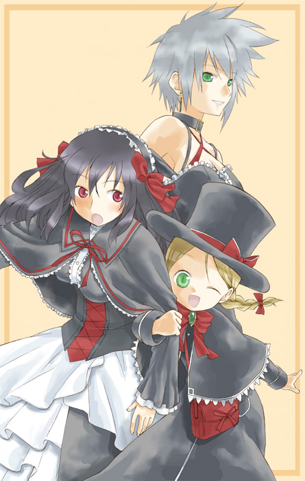 april, august, and may (coyote ragtime show) drawn by takano_natsuki