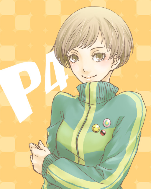 satonaka chie (persona and 1 more) drawn by ninny