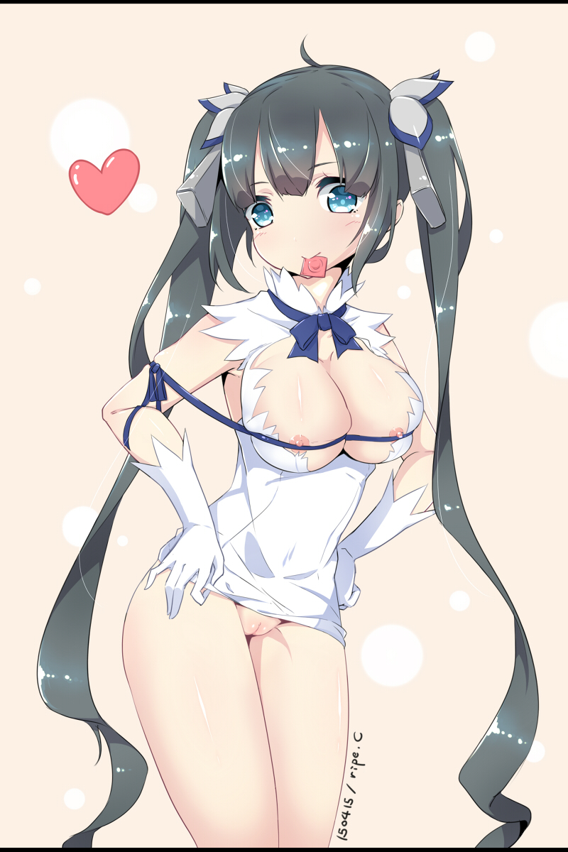 hestia (dungeon ni deai wo motomeru no wa machigatteiru darou ka) drawn by ripe.c