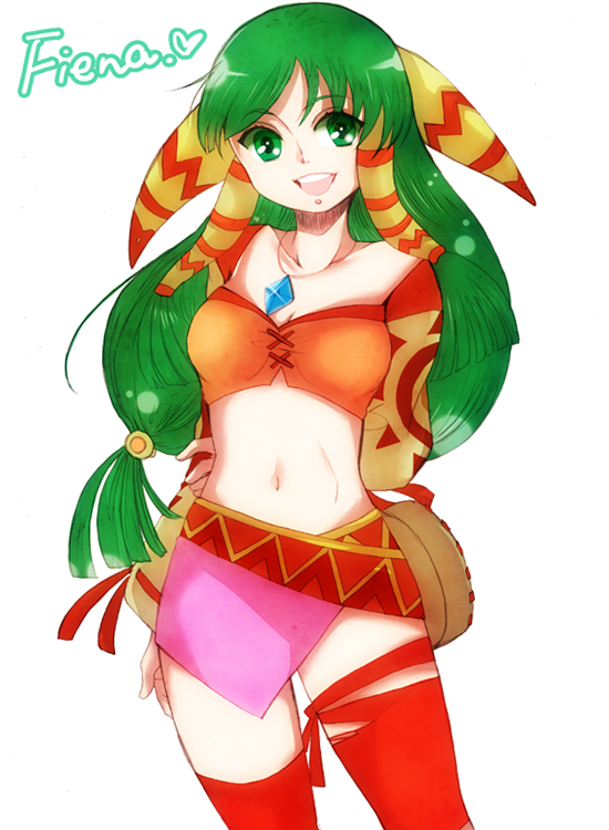 feena (grandia and 1 more) drawn by tokitubo