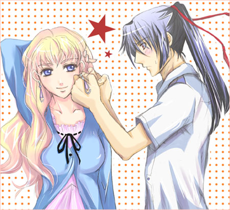 sheryl nome and saotome alto (macross and 1 more) drawn by satou_(satottoro)