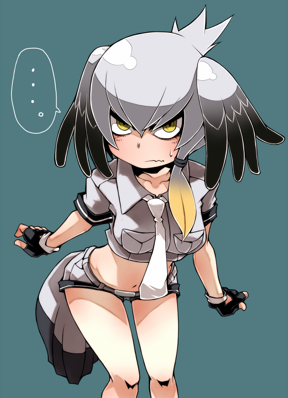 shoebill (kemono friends) drawn by ayame_hashinimasen