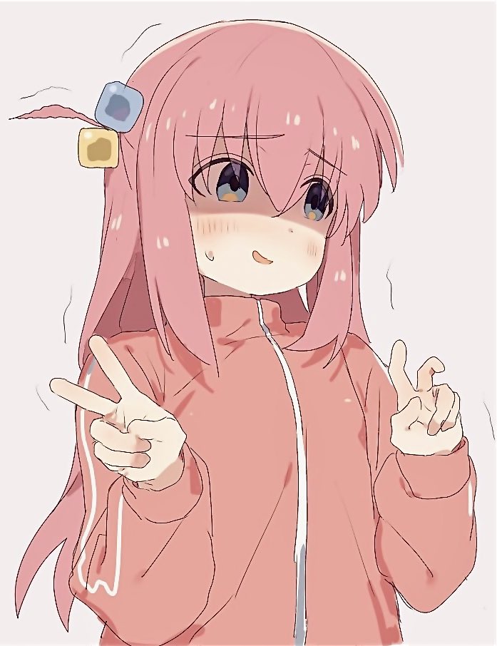 gotoh hitori (bocchi the rock!) drawn by fujiwchi_221b