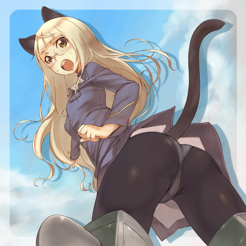 perrine h. clostermann (world witches series and 1 more) drawn by utu