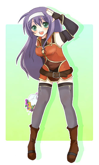 mia (fire emblem and 2 more) drawn by miyako_(mongcocoa)