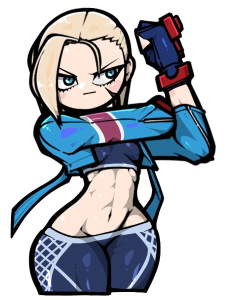 cammy white (street fighter and 1 more) drawn by name_omoitukan2