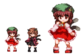 chen (touhou and 1 more) drawn by ayge