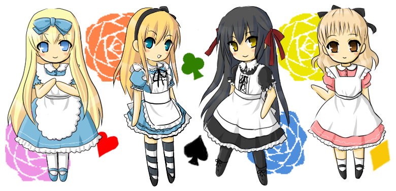 alice (alice's adventures in wonderland) drawn by navi_(artist)