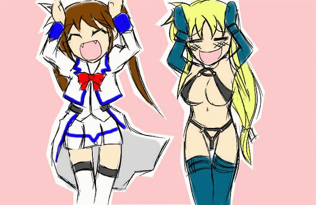 fate testarossa and takamachi nanoha (lyrical nanoha and 1 more)