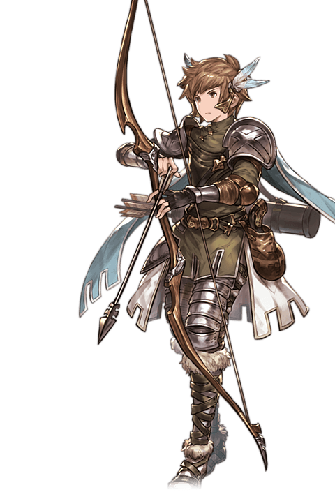 gran and ranger (granblue fantasy) drawn by minaba_hideo