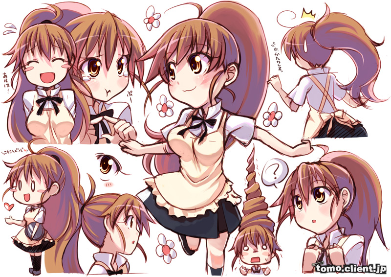 taneshima popura (working!!) drawn by kitahara_tomoe_(kitahara_koubou)