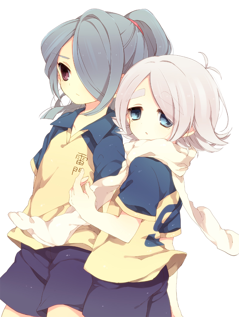 kazemaru ichirouta and fubuki shirou (inazuma eleven) drawn by moriyama_shijimi