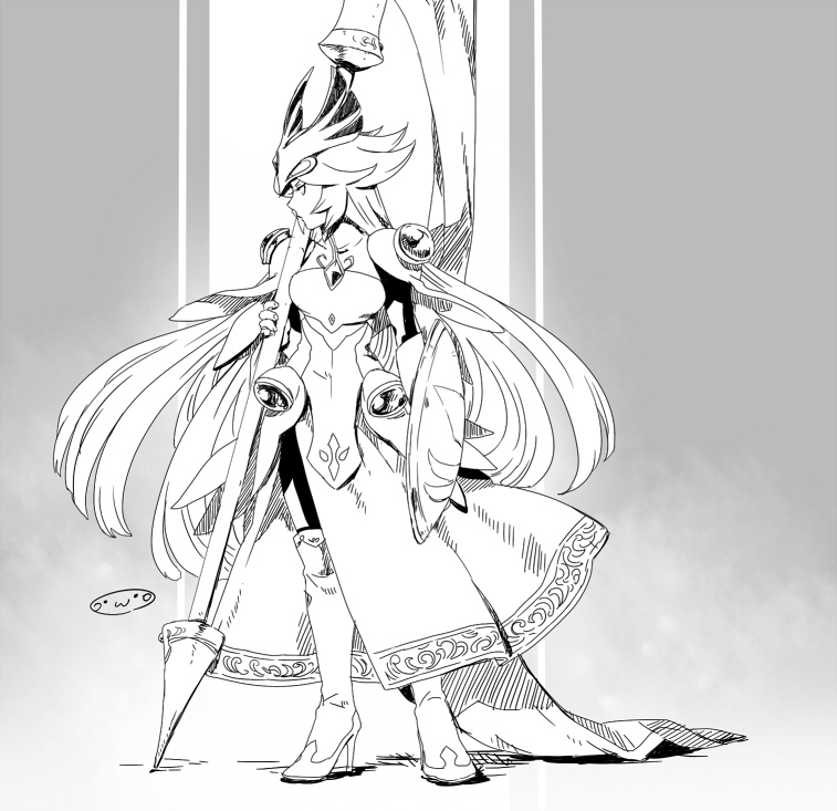 senkishi brunnhilde (inazuma eleven and 2 more) drawn by mizuhara_aki