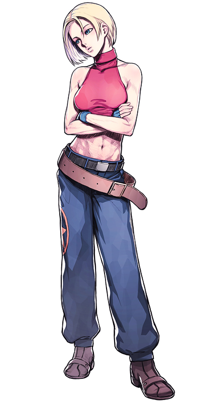 blue mary (the king of fighters and 2 more) drawn by iwai_ryou