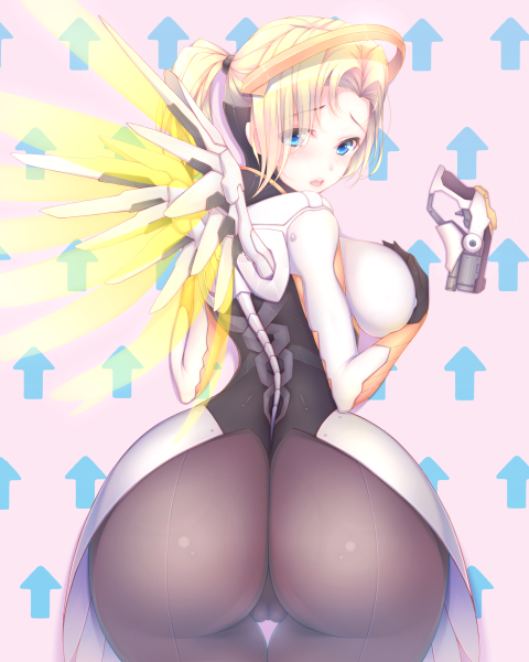 mercy (overwatch and 1 more) drawn by hitomilook