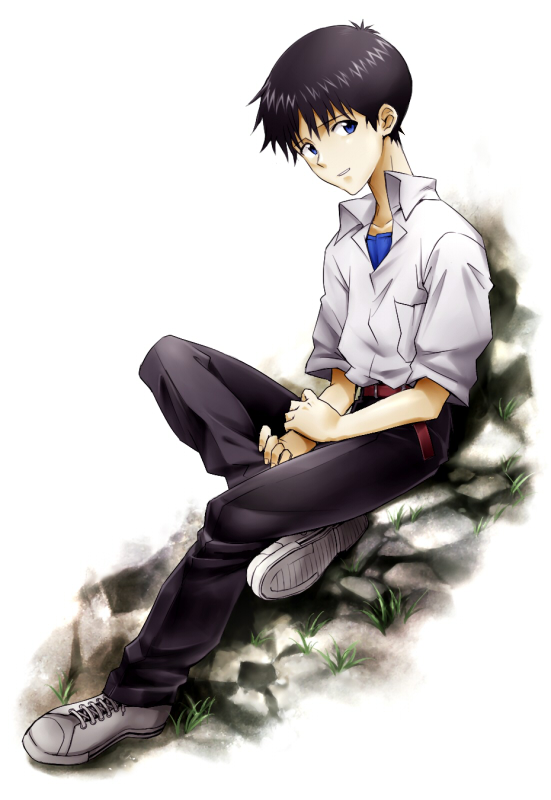 ikari shinji (neon genesis evangelion and 2 more) drawn by togetsuhou