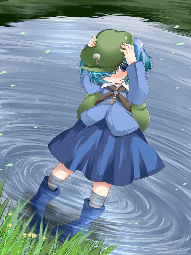 kawashiro nitori (touhou) drawn by hammer_(sunset_beach)