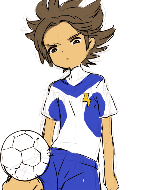 matatagi hayato (inazuma eleven and 2 more) drawn by meily