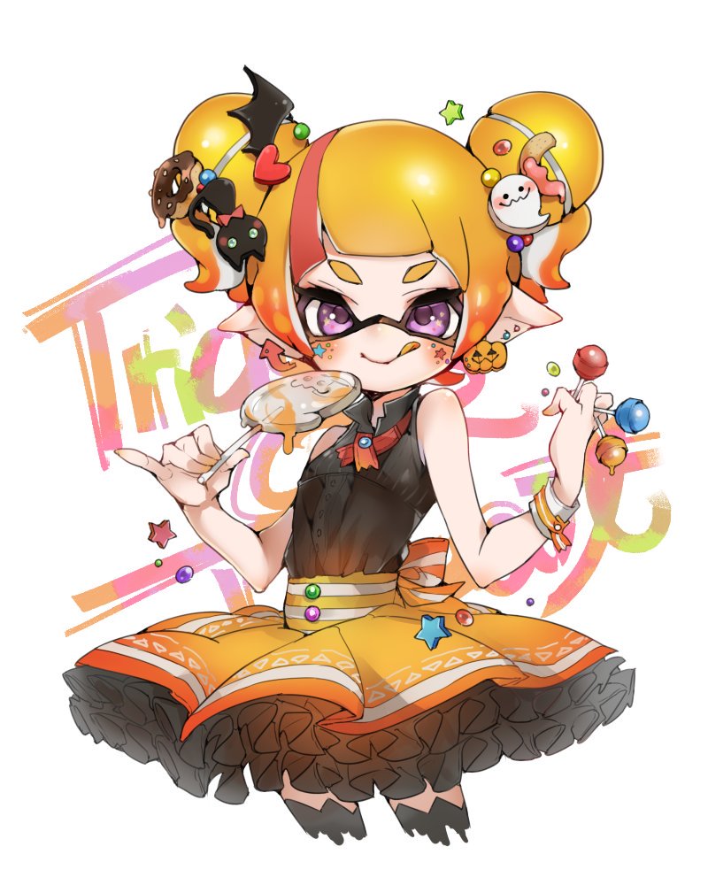 inkling player character and inkling girl (splatoon) drawn by matsushita_(matsudbox)