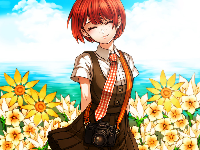 koizumi mahiru (danganronpa and 1 more) drawn by zakki