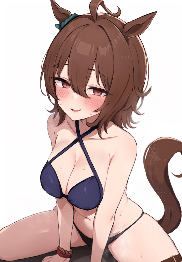 agnes tachyon (umamusume) drawn by tsukicorn