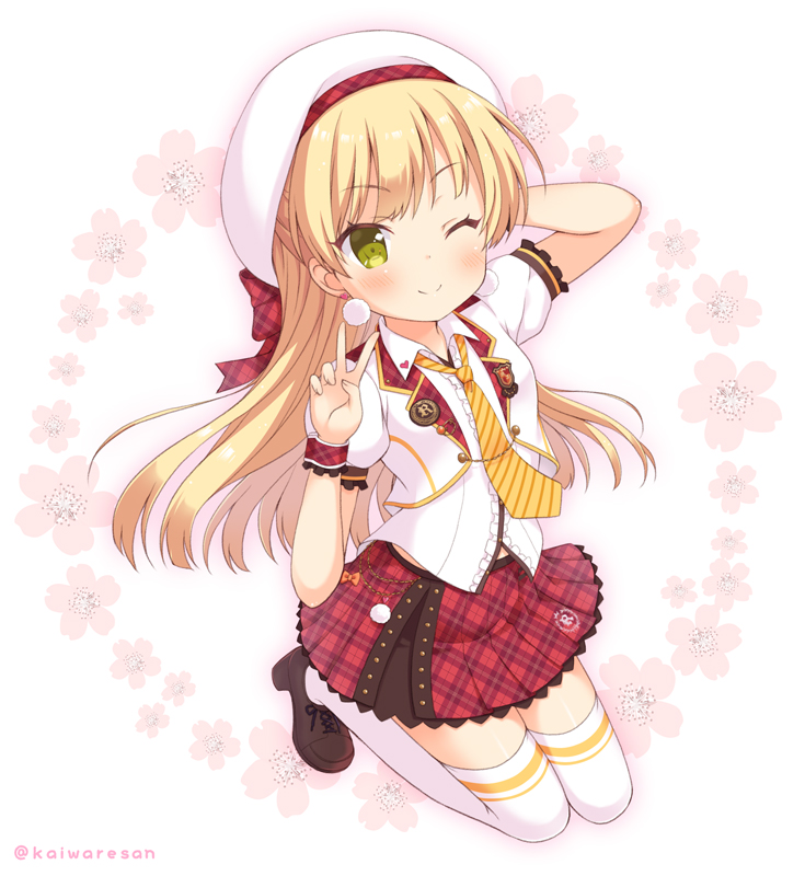 jougasaki rika (idolmaster and 2 more) drawn by kaiware-san