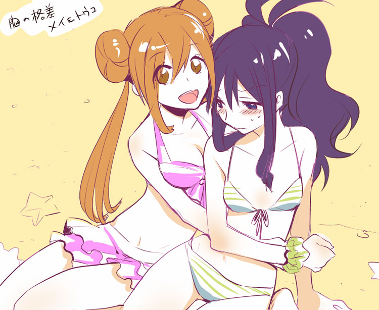 rosa and hilda (pokemon and 2 more) drawn by kuronomine