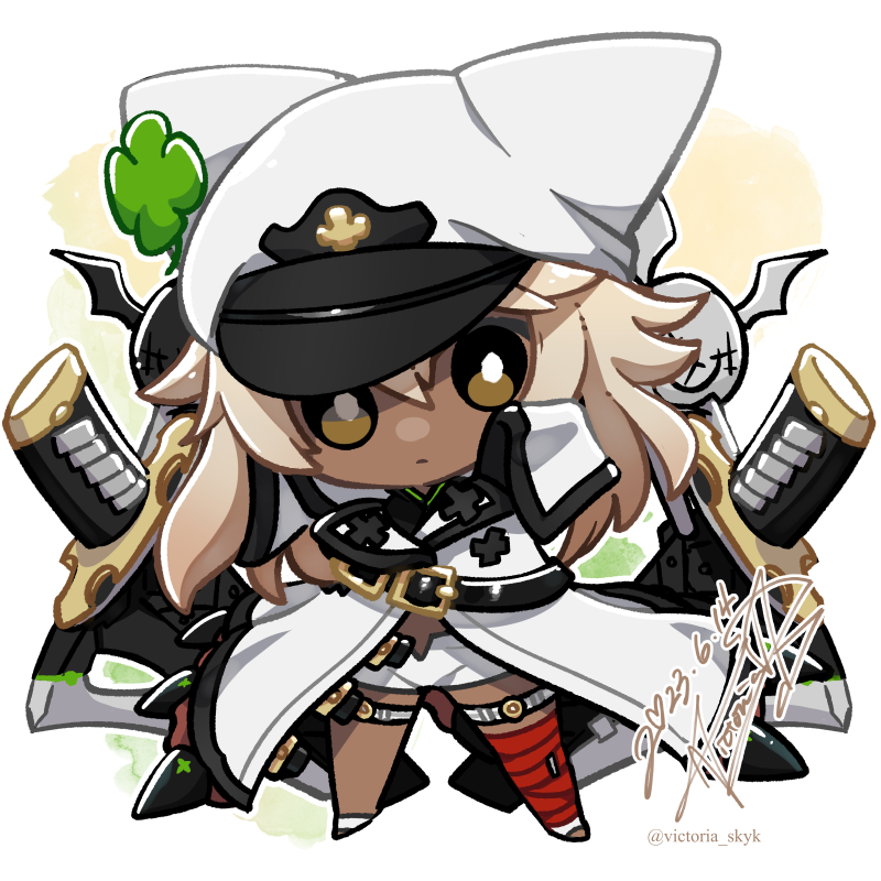ramlethal valentine (guilty gear and 1 more) drawn by victoria_skyk