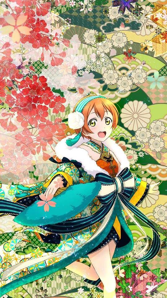 hoshizora rin (love live! and 2 more)