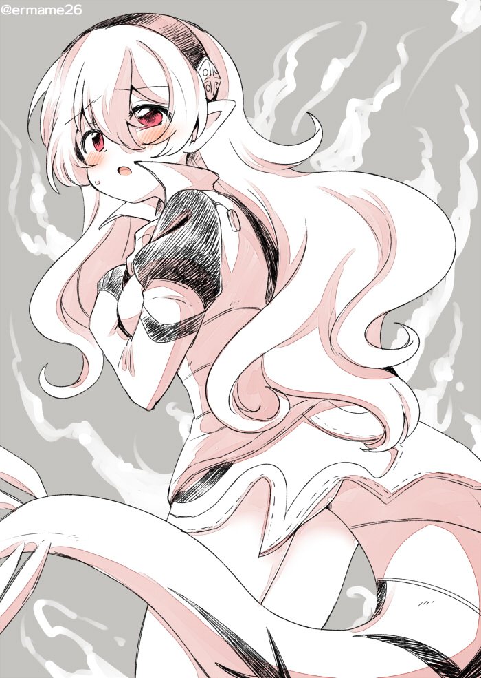 female corrin (fire emblem and 2 more) drawn by eromame