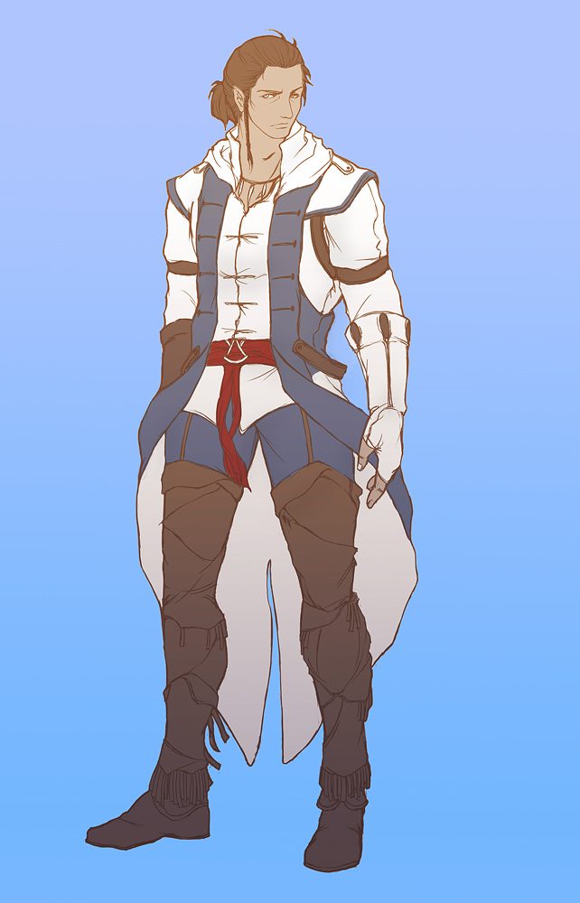 connor kenway (assassin's creed and 1 more) drawn by sunny_(mnbvjkuy)