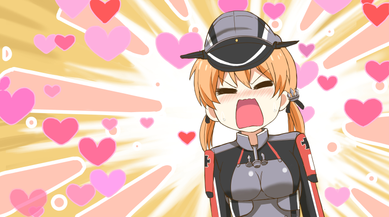 prinz eugen, sakura chiyo, and ozawa ari (kantai collection and 1 more) drawn by ookawa_wataru