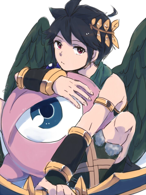 dark pit and monoeye (kid icarus and 1 more) drawn by niimura_(csnel)