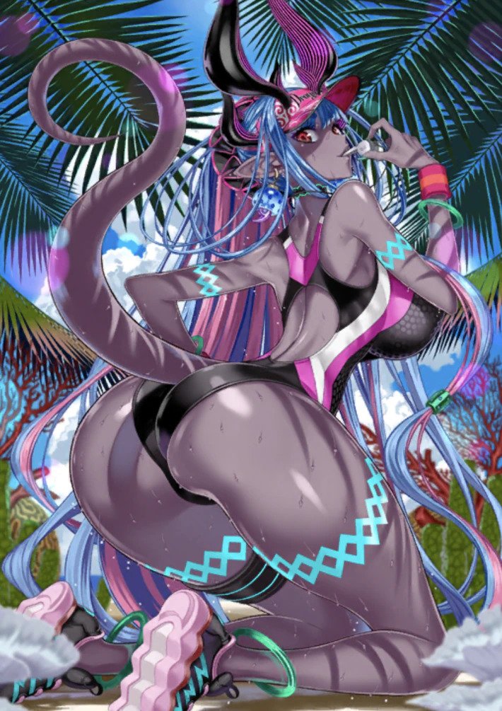ibuki douji (fate and 1 more) drawn by honjou_raita