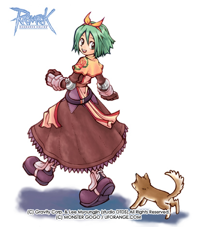 swordsman and desert wolf (ragnarok online) drawn by monster_gogo