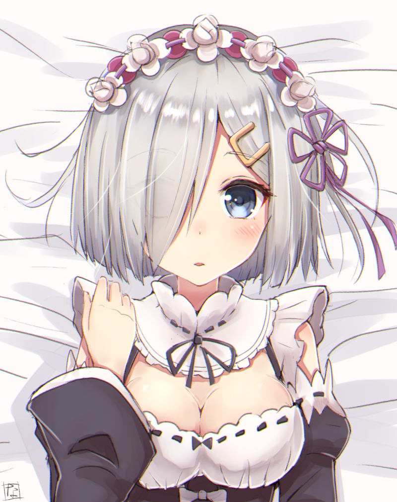 hamakaze and rem (kantai collection and 1 more) drawn by nayuhi_(yukimuu14)