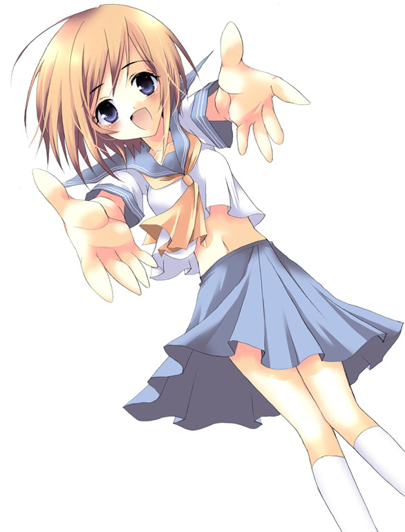 ryuuguu rena (higurashi no naku koro ni) drawn by ico_(pekoguest)