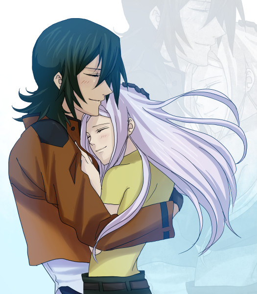 allelujah haptism, soma peries, and marie parfacy (gundam and 1 more) drawn by kamosuke
