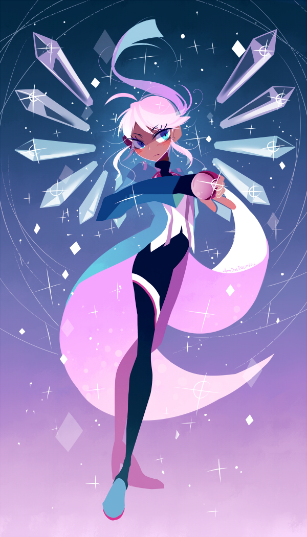 blanche (pokemon and 1 more) drawn by projecttiger