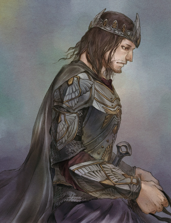 aragorn (tolkien's legendarium and 1 more) drawn by kamunabi_seto